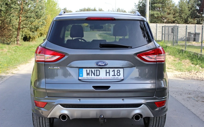Ford Kuga cena 54900 przebieg: 134000, rok produkcji 2014 z Zbąszynek małe 631